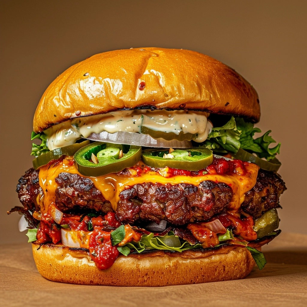 LAMB PATTY BURGER